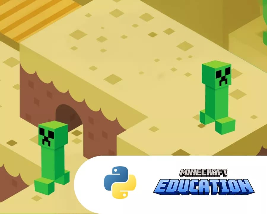 Python with Minecraft and Roblox with Lua (course of AI elements) ONLINE- Copy- Copy